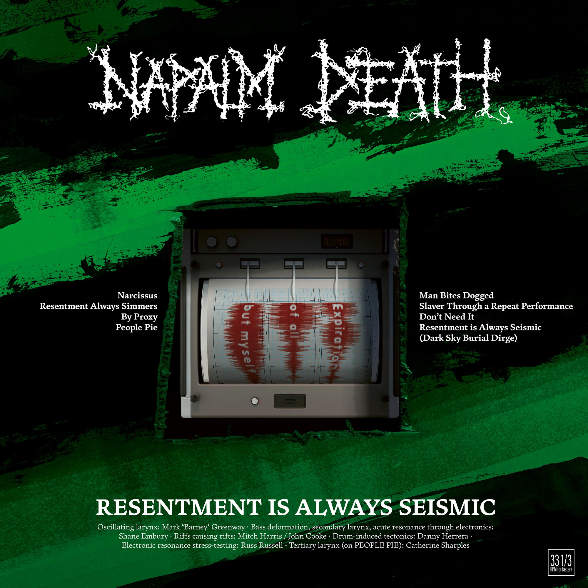 Album: Napalm Death – Resentment Is Always Seismic – A Final Throw